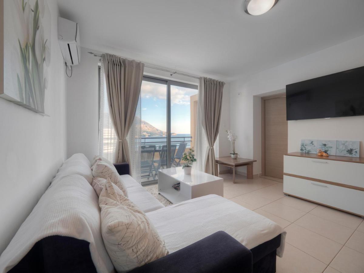 Sea View Two Bedroom Family Apartment With Pool - Sunset Ivanovici Bečići Exterior foto